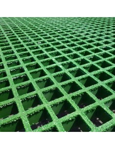 Rejilla Tramex PRFV Verde Antideslizante 2 X 1